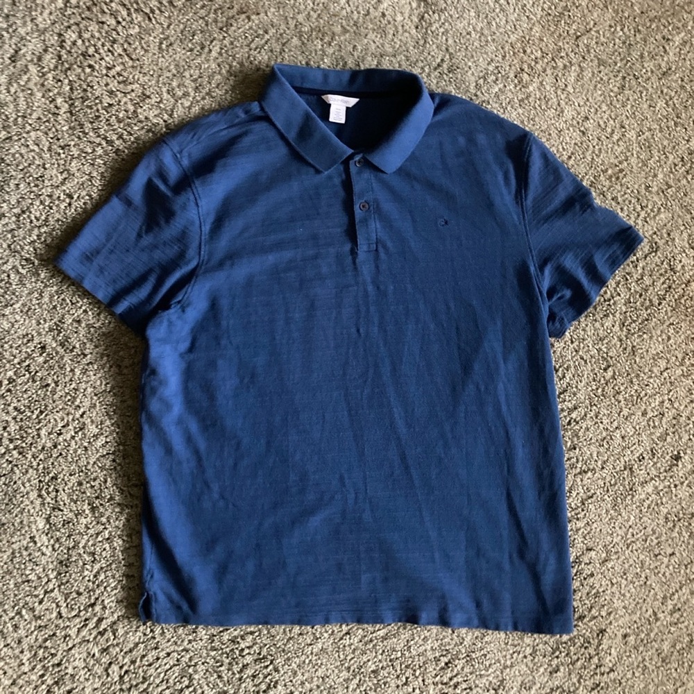 Y2K Calvin Klein polo shirt